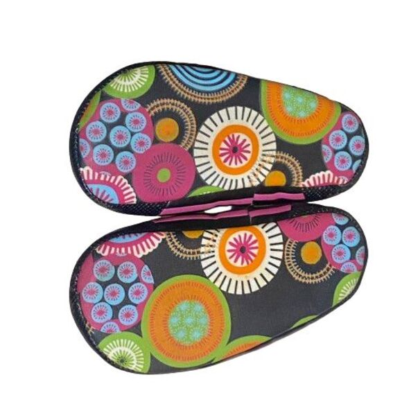 Baby Girl Infant Size 3 Colorful Bohemian Boho Trending Cushioned Hippie Boots - Picture 4 of 7